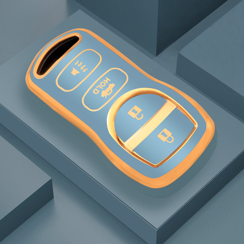 Case for Nissan Armada, Frontier, Murano, Pathfinder, Quest, Titan, Xterra (4 Buttons)